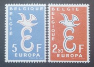 Europa-1 Belgia czysta seria** 1958r.