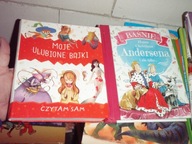 BAŚNIE Andersena i nie tylko, Ulubione Bajki - czytam sam - 2 książki