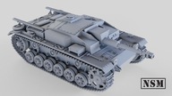 Stug III Ausf. F | Bolt Action | Druk 3D | 1/56