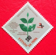 INDIE PORTUGALSKIE 1958 zioła przedruk czyste**