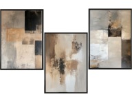 Plakat Zestaw 40x50 3szt. plakaty, postery, MODERN ART *1959*