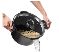 Garnek do gotowania makaronu z durszlakiem ROSSETTO 8 l B251