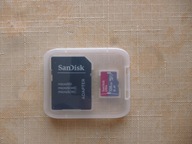Karta pamięci SD microsd SanDisk 128 GB + adapter SanDisk