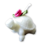 Świeca ZAPACHOWA Mała Żółw SOJOWA Naturalna Prezent Malina /Różne Zapachy