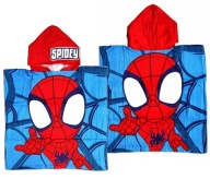Ponczo Kąpielowe MARVEL SPIDER-MAN SPIDEY 60x60 cm Ręcznik Kąpielowy