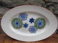 Sygnowany Stary Porcelanowy Półmisek_ PRL VINTAGE