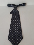 JEDWABNY VAN HEUSEN KRAWAT MĘSKI ELEGANCKI ORYGINALNY PRINT