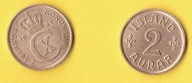 ISLANDIA 2 AURAR 1931 r.