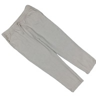 SPODNIE LNIANE DAMSKIE LETNIE BEŻ ROZM.XL__C