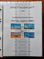 Album Znaczki Karty ETB Niemcy Berlin Kolekcja 1980-1984 rok Kasowniki FDC