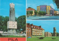 PIŁA - POMNIK 1000-LECIA - DOM KULTURY - PLAC PPR