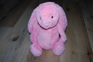 pluszak maskotka zając czy króliczek różowy
