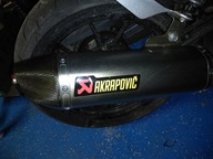 KTM DUKE 125 15r tłumik wydech kolektor akrapovic super stan komplet