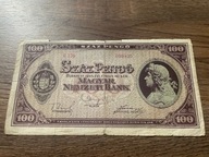 Węgry - 100 pengo - 1945