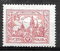 210 II** karminoworóżowy pap."V" ZR 12 3/4 :12 1/2 z 205 - 215 J.Walocha