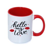 Walentynki Kubek z nadrukiem na prezent na urodziny zabawny