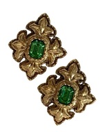 Vintage Klipsy Złoty Kolor Guy LAROCHE