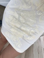 Spódnica mini ornamebt bohemian boho Bershka xs