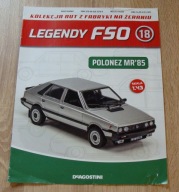 Polonez MR 85 Legendy FSO DeAgostini 1:43 nr.18 +gazetka.