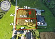 Działka, Rudzica, Jasienica, Bielski, 929 m²