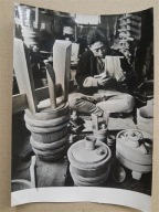 Japonia prasowa Kioto rzemiosło 1971