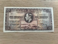 Bermudy - 5 szylingów - 1947 - rzadki