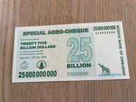 Zimbabwe - 250000000000 dolarów - 2008 - UNC
