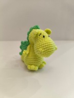 SMOK miś szydełko maskotka zabawka prezent handmade amigurumi ręcznie