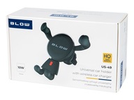 UCHWYT SAMOCHODOWY NA TELEFON KRATKI GRAWITACYJNY z ładowarką indukcyjną QI