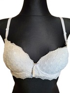 Piękny koronkowy biustonosz stanik delikatny push-up r. 75B