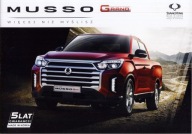 SsangYong Musso Grand prospekt model 2023 polski