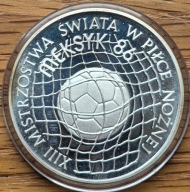500 zł 1986 XIII MŚ w piłce nożnej Meksyk