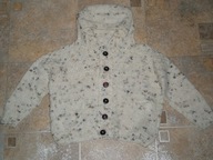 ŚLICZNY SWETEREK RĘCZNIE ROBIONY 116 / 128 CM