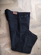 Spodnie męskie 7XL polskie Viking miękki sztruks czarne super pas116