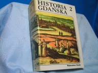 CIEŚLAK HISTORIA GDAŃSKA TOM II 1982 WYD. 1 GDAŃSK OBWOLUTA ŁADNA BDB-