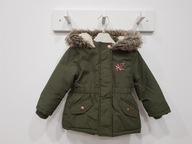 PRIMARK YD kurtka parka kurtka zimowa khaki 80 cm