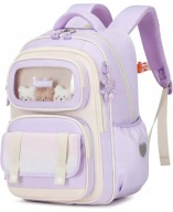 TORNISTER PLECAK SZKOLNY RÓŻOWY DLA DZIEWCZYNKI 20L PLECAK DZIECIĘCY SZKOŁA