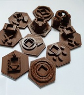 Zestaw obszarów specjalnych elementów zamiennych do gry Terraformacja Marsa