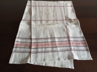 ŚCIERKI KUCHENNE LNIANE 60 / 39 cm. JAK NOWE. 2 szt.