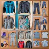 Zestaw ubrań 122 128 dla chłopca paka