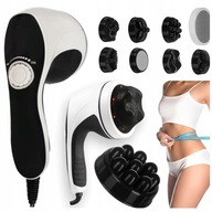 MASAŻER DO CIAŁA CELULITU WYSZCZUPLAJĄCY ANTYCELULLITOWY Z NASADKAMI 9W1