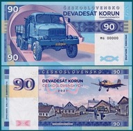 *KP* 90 koron Praga V3S - seria T (2021) - Matej Gabris