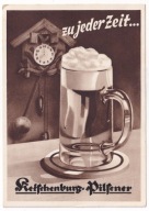 Reklama Browaru KETSCHENBURG Pilzner lata 30 kufel Piwo Duży Format