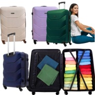 DUŻA WALIZKA PODRÓŻNA BAGIA EXCLUSIVE XXXL – 100 LITRÓW, 15 KOLORÓW