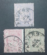 Belgia-B32 kasowana seria 1894r.