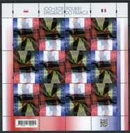 Fi 5344 ** 100-lecie polskiej emigracji do Francji ARKUSZ - 2023