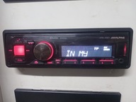 ALPINE UTE-72BT Bluetooth USB MP3 AUX Radio samochodowe MOCNY BASS i DZWIĘK
