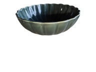 Ozdobna miseczka ceramiczna Zielona 15x5 cm