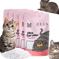 ŻWIREK SILIKONOWY DLA KOTA 5x3,8L MERSJO DO KUWETY KUWET BEZPYŁOWY KOTÓW