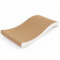 DRAPAK dla kotów fala LEGOWISKO KARTONOWY kompaktowy niski 40x23x5 cm